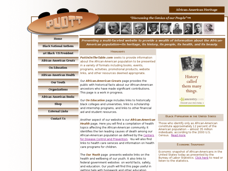 www.putusonthetable.net