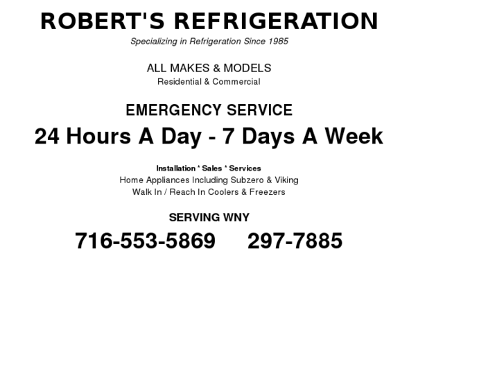 www.robertsrefrigeration.net