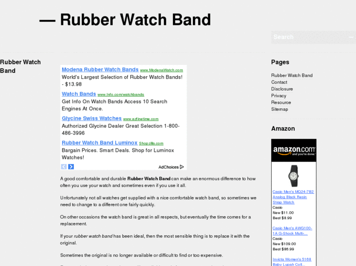 www.rubberwatchband.org