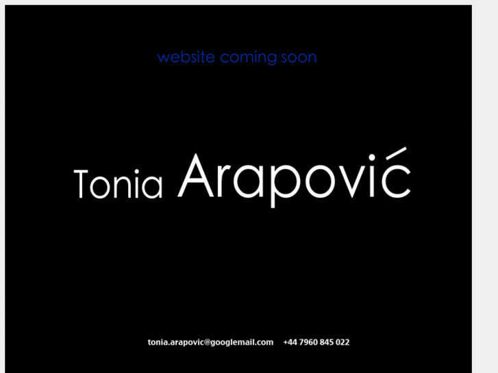 www.toniaarapovic.com