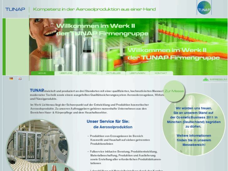 www.tunap-cosmeticsandcare.com