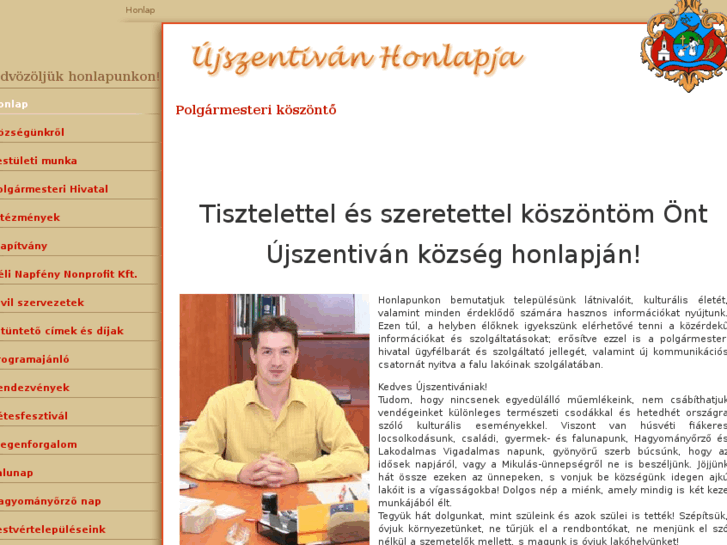 www.ujszentivan.hu