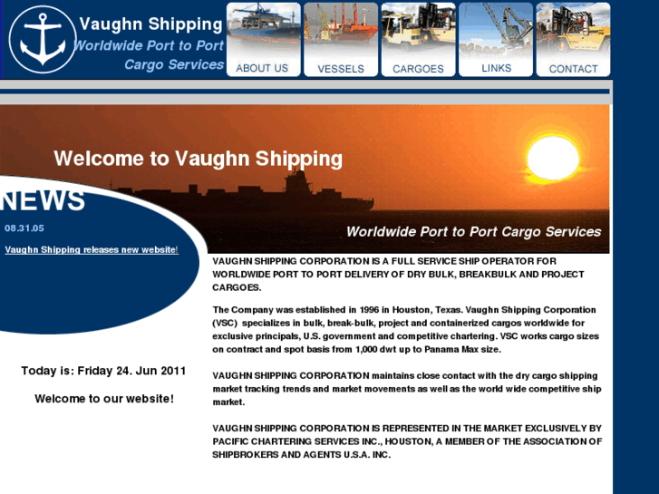 www.vaughnshipping.com