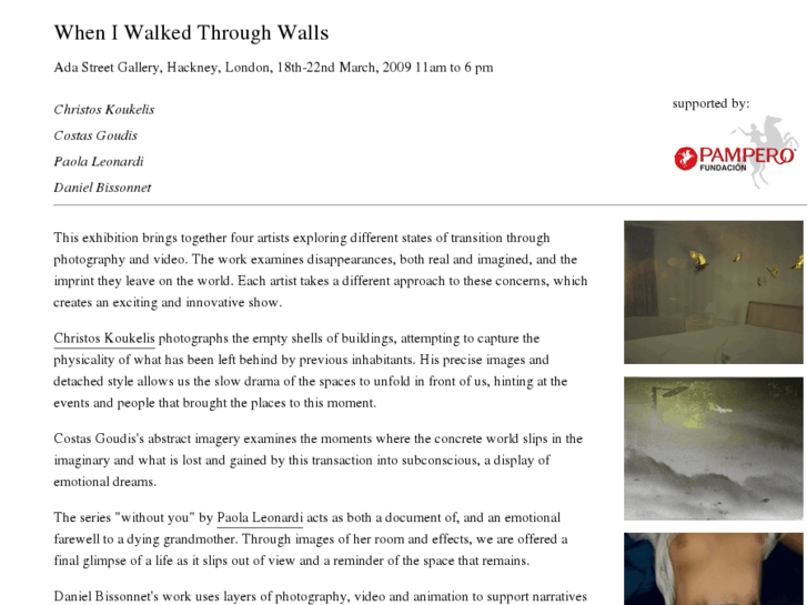 www.wheniwalkedthroughwalls.com