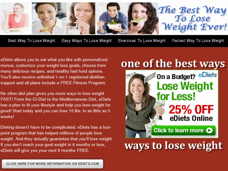 www.bestwaytoloseweightever.com