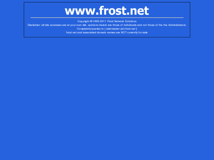 www.frost.net