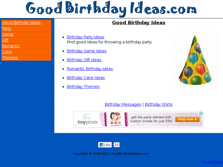 www.goodbirthdayideas.com