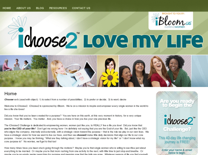 www.ichoose2love.com