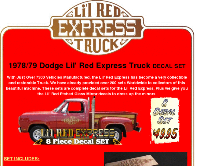 www.lilredexpressdecals.com