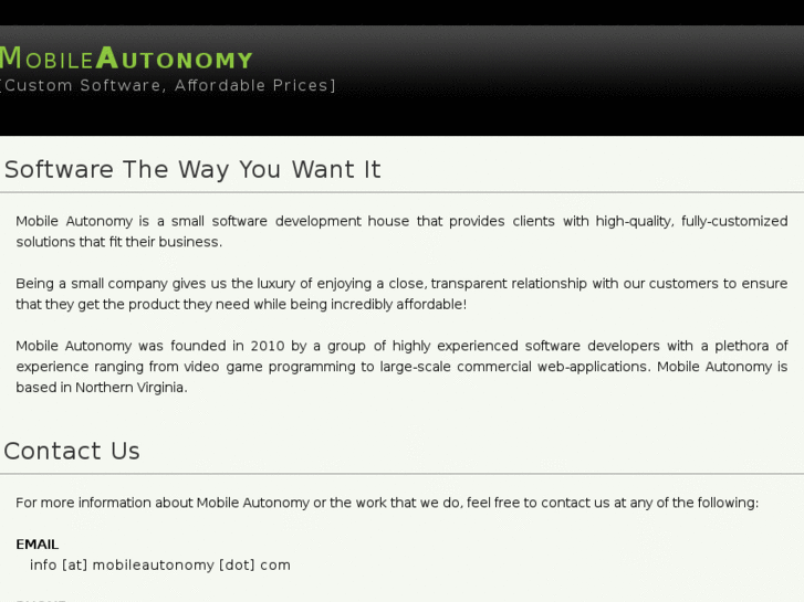 www.mobileautonomy.net