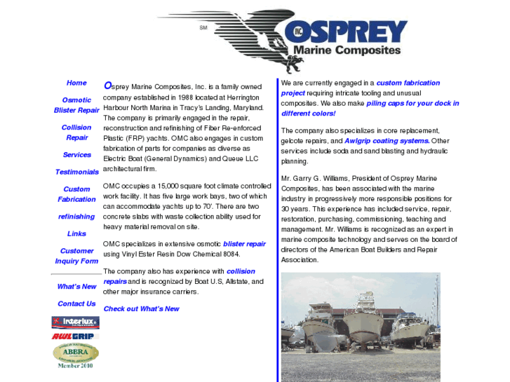 www.ospreycomposites.com