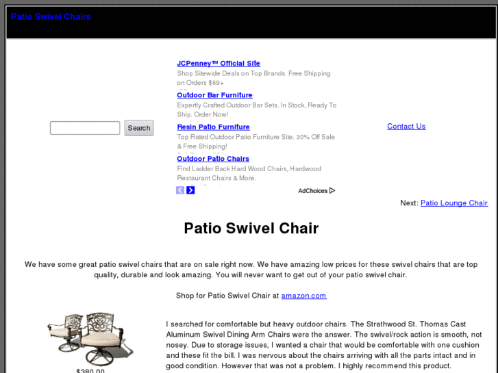 www.patioswivelchairs.com