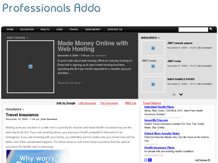 www.professionalsadda.com