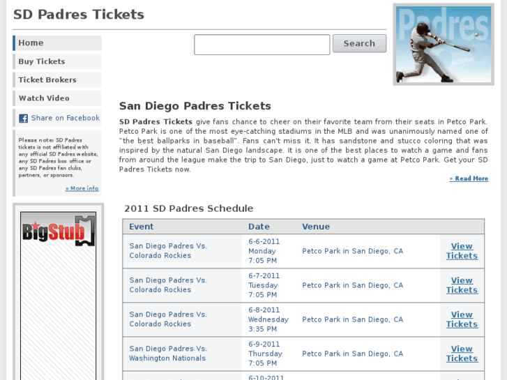 www.sdpadrestickets.com