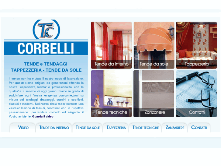 www.tappezzeria-corbelli.com