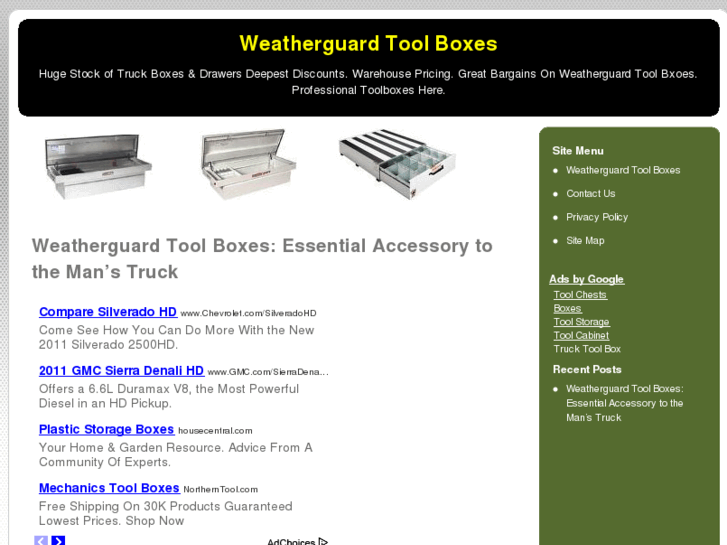 www.weatherguardtoolboxes.net