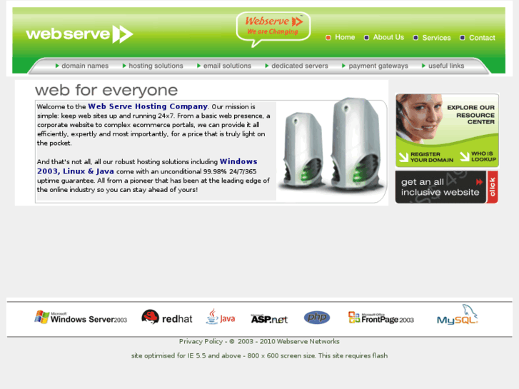 www.webserve.in