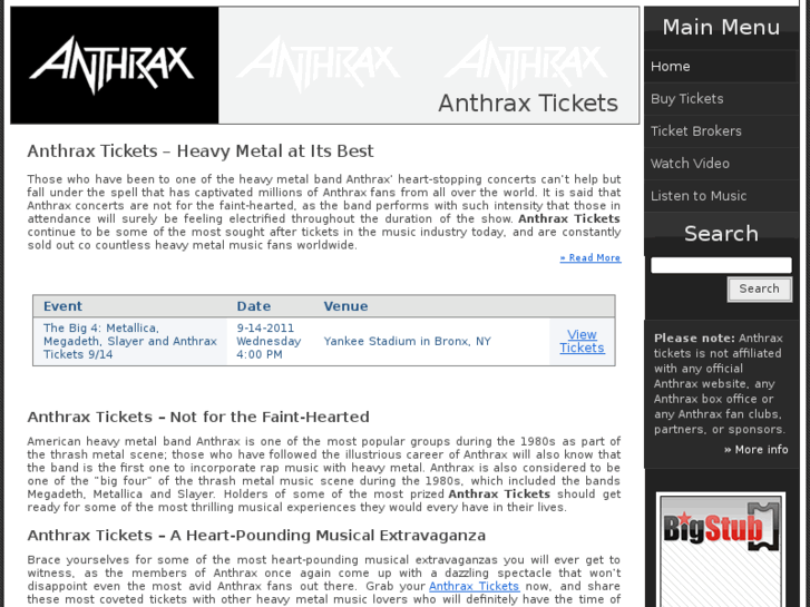 www.anthraxtickets.com