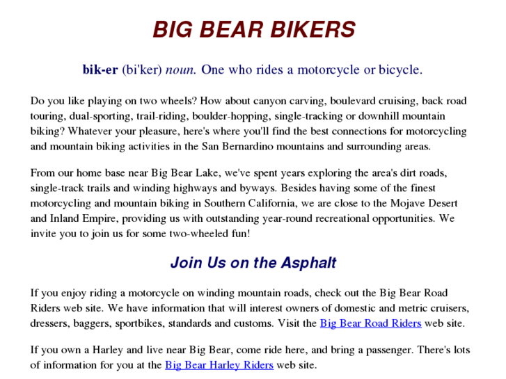 www.bigbearbikers.com