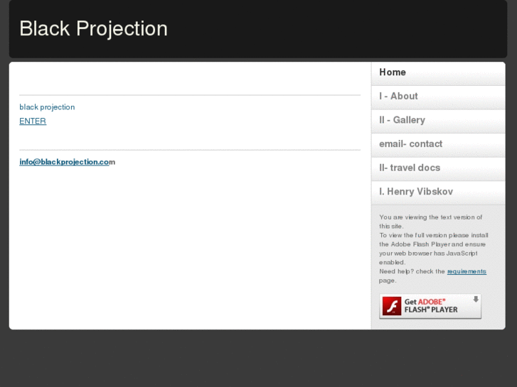 www.blackprojection.com