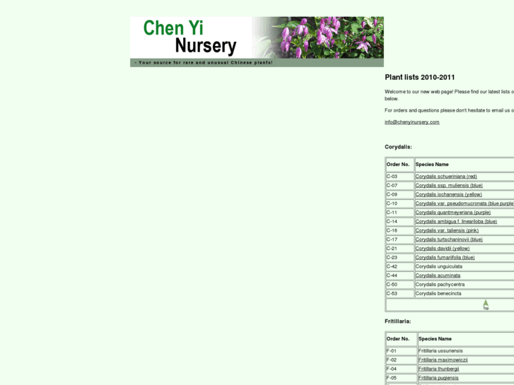 www.chenyinursery.com