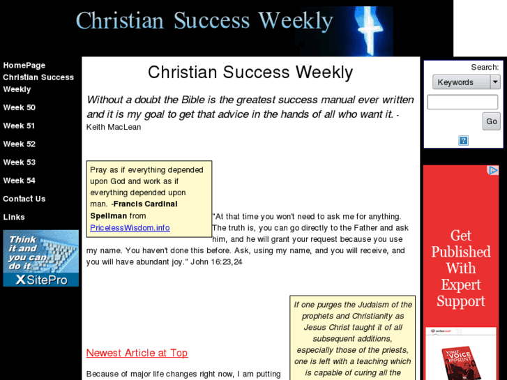 www.christiansuccessweekly.com