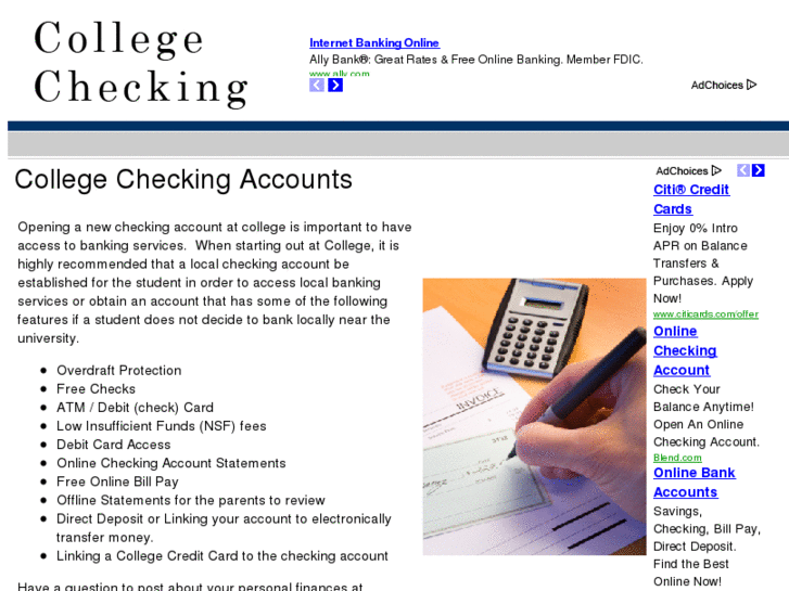 www.collegechecking.com