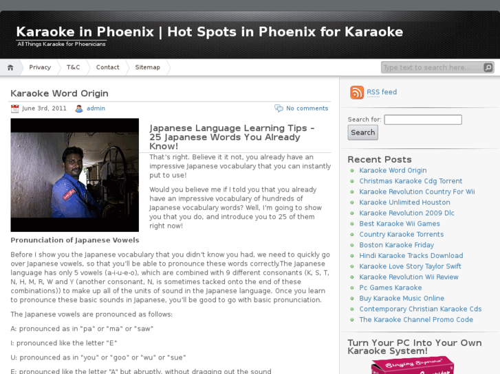 www.karaokephoenix.net