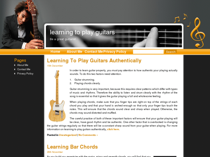 www.learningtoplayguitars.com