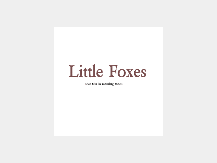 www.littlefoxesmusic.com