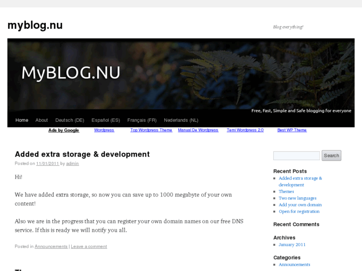 www.myblog.nu