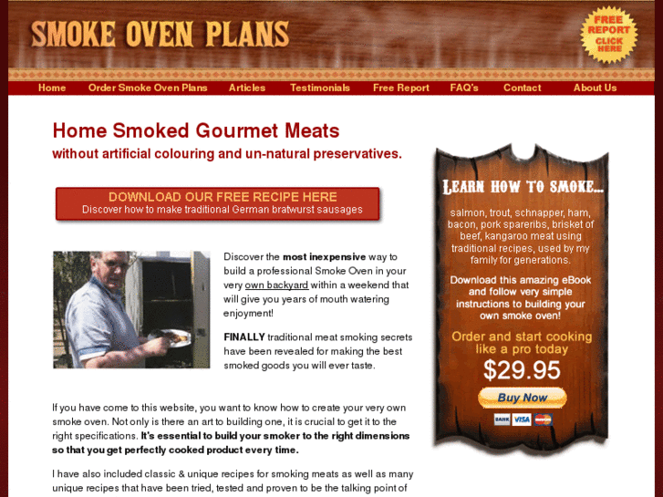 www.smokeovenplans.com