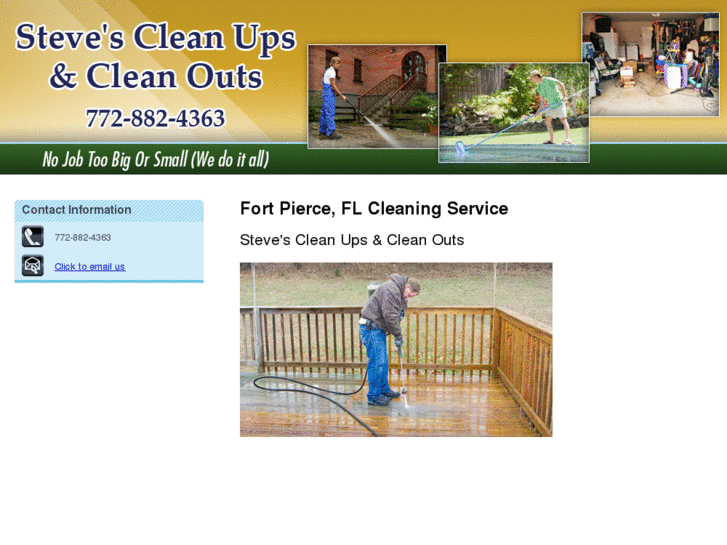 www.stevescleanupsandcleanouts.com