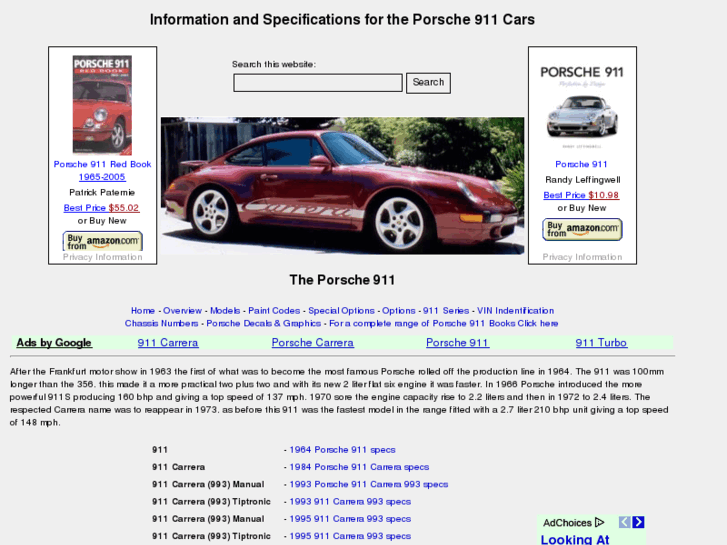 www.911specs.com