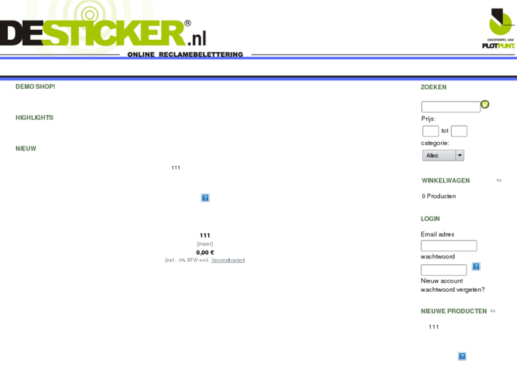 www.desticker.nl