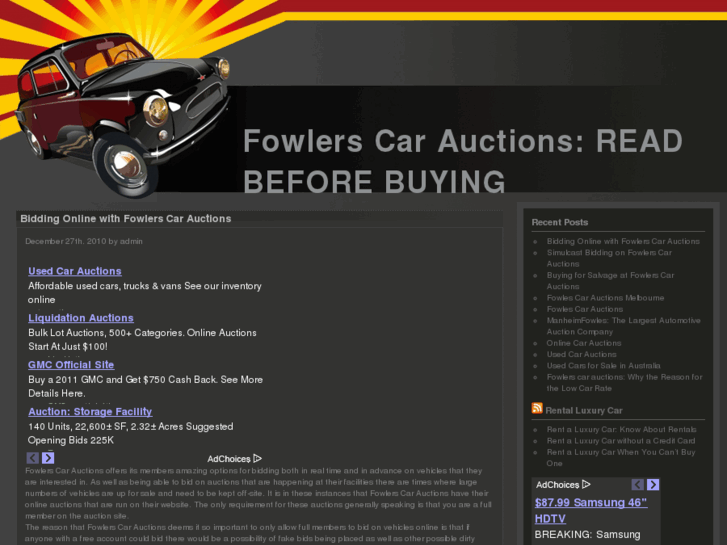 www.fowlerscarauctions.org