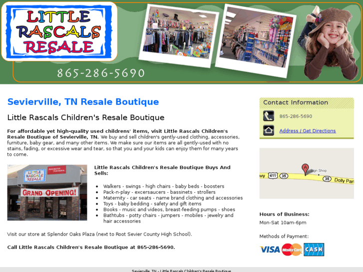 www.littlerascalschildrenresale.com