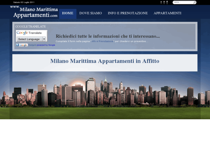 www.milanomarittimaappartamenti.com