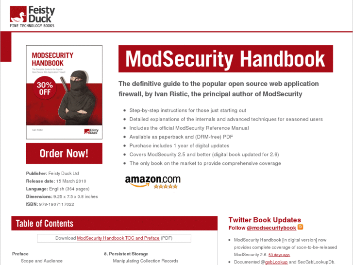 www.modsecurityhandbook.com