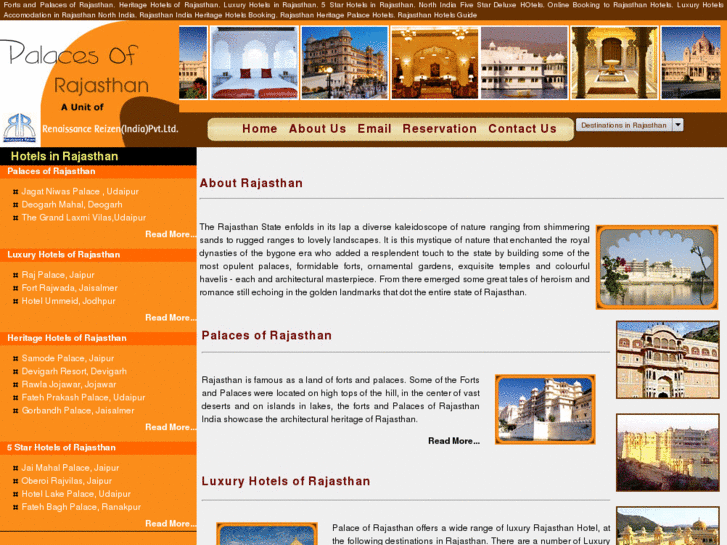 www.palacesofrajasthan.com