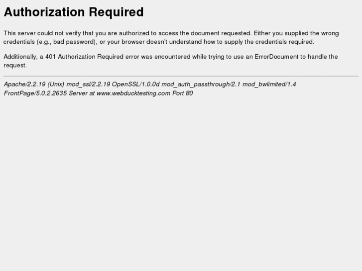www.webducktesting.com