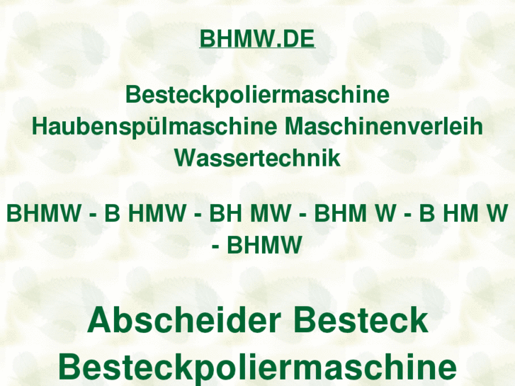 www.bhmw.de