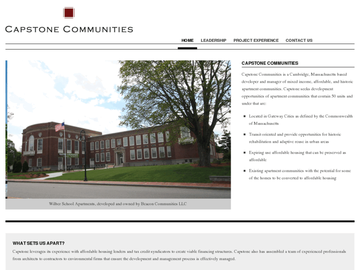 www.capstonecommunities.com