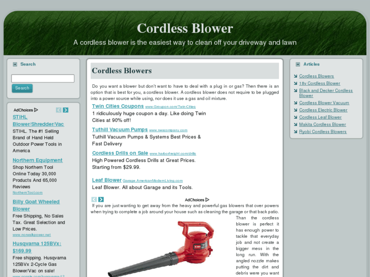 www.cordlessblower.net