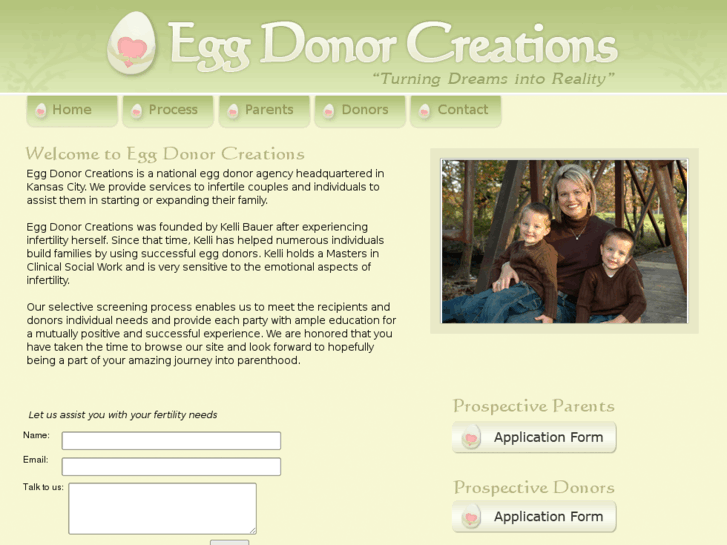 www.eggdonorcreations.com