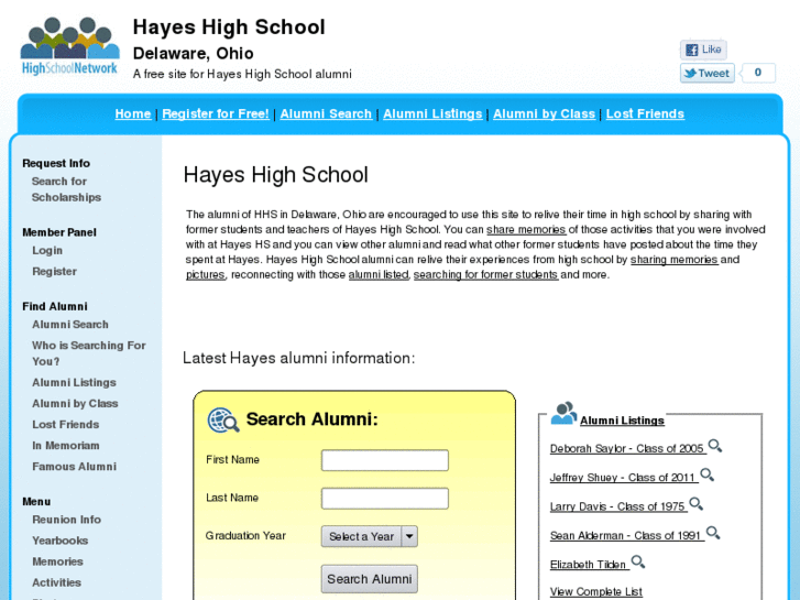 www.hayeshighschool.org