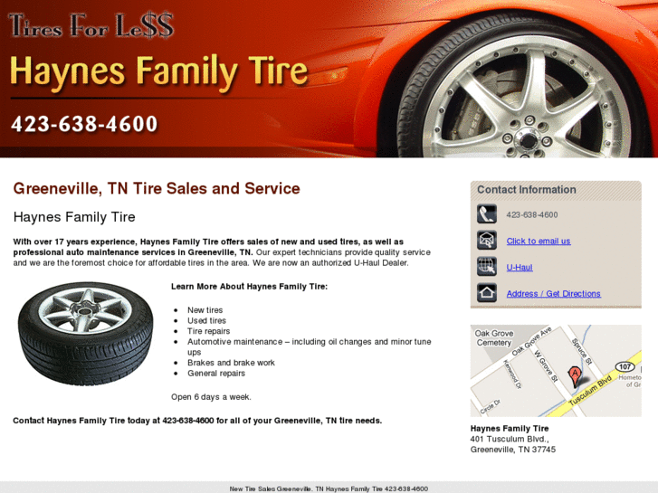 www.haynesfamilytire.com