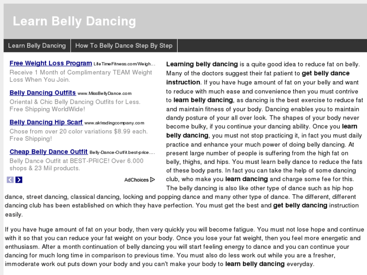 www.learnbellydancing.info