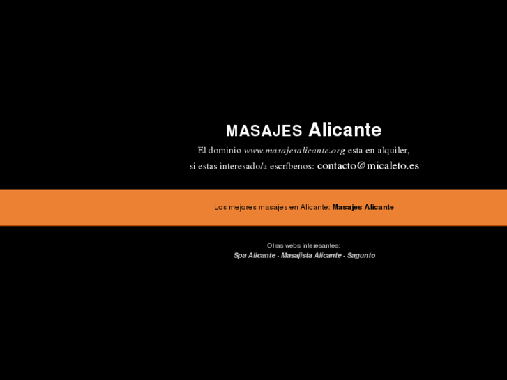 www.masajesalicante.org