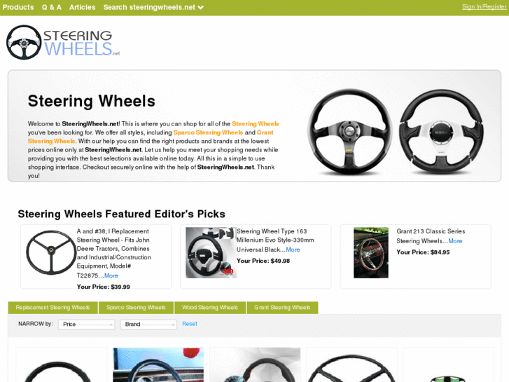 www.steeringwheels.net